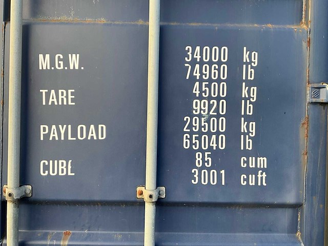 Cobelfred sb45 zeecontainer - afbeelding 7 van  7
