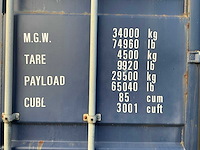 Cobelfred sb45 zeecontainer - afbeelding 7 van  7