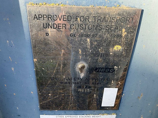 Cobelfred sb45 zeecontainer - afbeelding 5 van  5