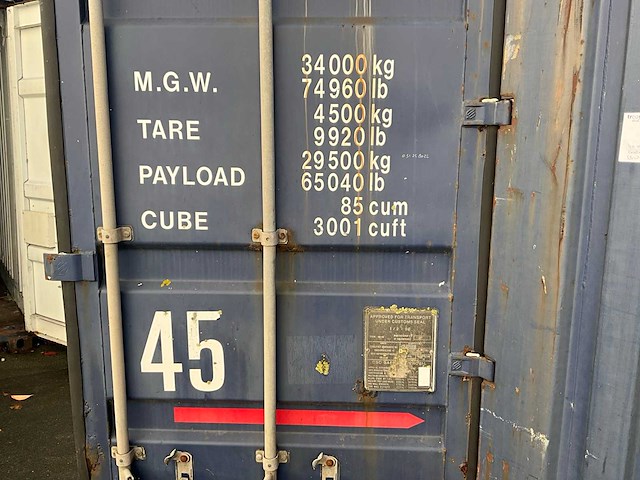 Cobelfred sb45 zeecontainer - afbeelding 3 van  5