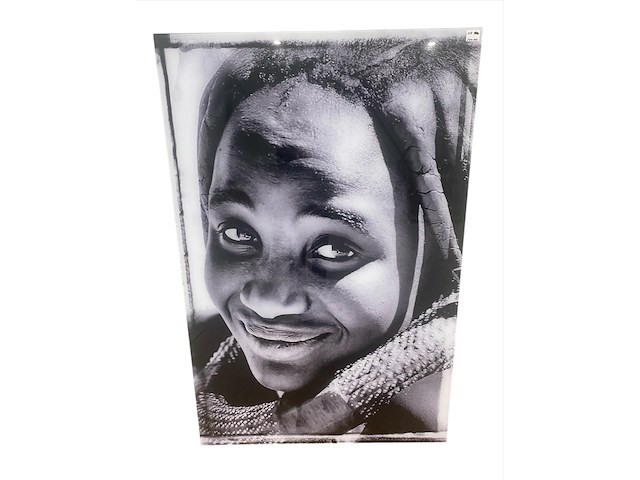 Cobra art - kader - 150 x 100 cm. - alain delvoye - gn8139 - himba namibia - afbeelding 1 van  3