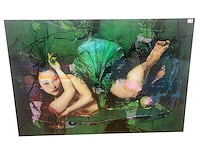 Cobra art - kader - 150 x 100 cm. - jeff rosenfield - gn7776