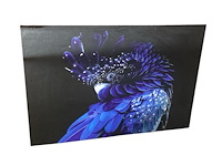 Cobra art - "mystieke blauwe kaketoe" - afbeelding 1 van  2