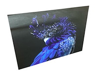 Cobra art - "mystieke blauwe kaketoe" - afbeelding 2 van  2