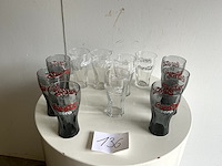 Coca - cola - glazen - afbeelding 1 van  1