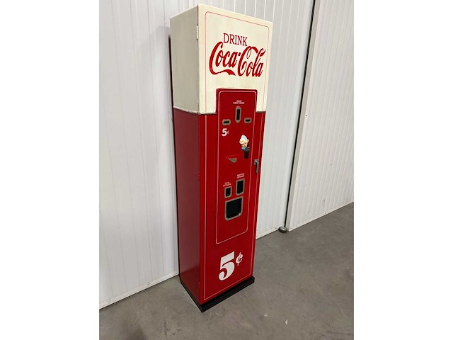 Coca cola - decoratieve retro koelkast - afbeelding 3 van  4