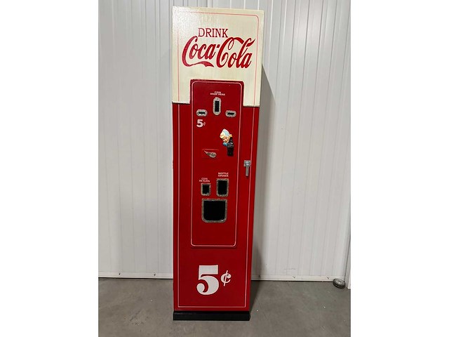 Coca cola - decoratieve retro koelkast - afbeelding 3 van  5