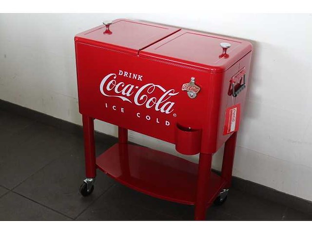 Coca cola - retro koelbox - afbeelding 2 van  4