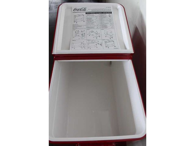 Coca cola - retro koelbox - afbeelding 3 van  4