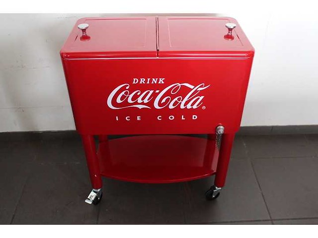 Coca cola - retro koelbox - afbeelding 4 van  4