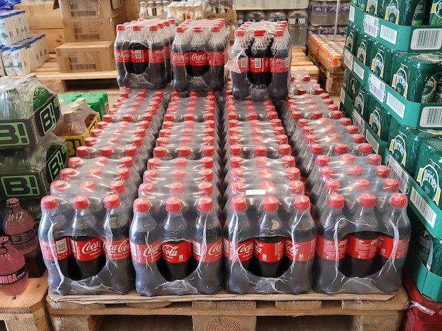 Coca cola 12x0,55l (plm 24) vervallen! - afbeelding 1 van  6