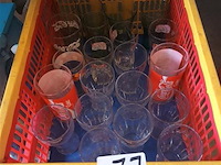 Coca cola glazen. 21 stuks - afbeelding 1 van  6