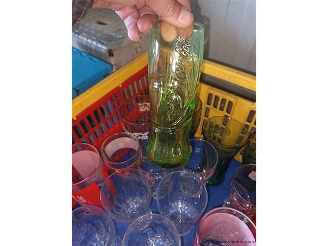 Coca cola glazen. 21 stuks - afbeelding 4 van  6