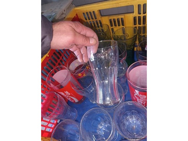 Coca cola glazen. 21 stuks - afbeelding 5 van  6
