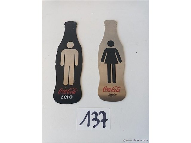 Coca cola items. 2 stuks - afbeelding 1 van  4