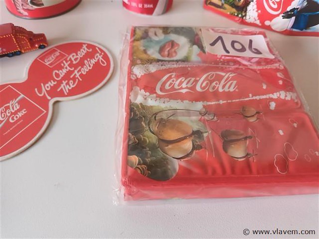 Coca cola items. 6 stuks - afbeelding 5 van  5
