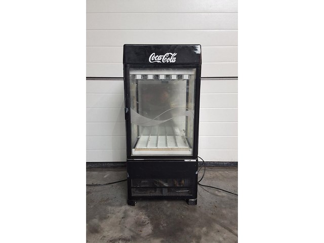 Coca cola koelkast zwart - afbeelding 1 van  4
