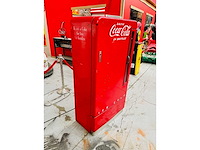Coca cola vendo american patina original dispenser - barmeubilair - afbeelding 6 van  8