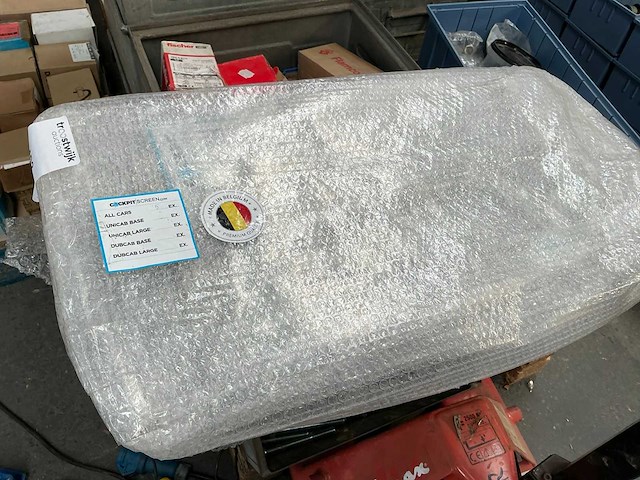 Cockpitscreen all cars transparante scheidingschermen (8x) - afbeelding 1 van  3