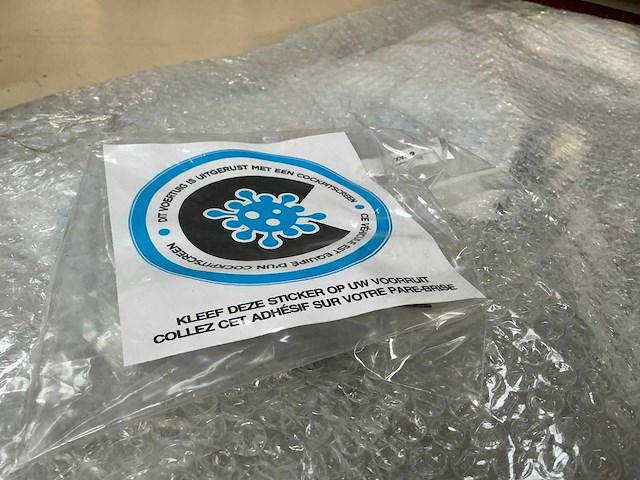 Cockpitscreen all cars transparante scheidingschermen (8x) - afbeelding 3 van  3