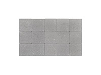Coeck klinker ongetrommeld met velling 15x15x6 grijs - afbeelding 1 van  1