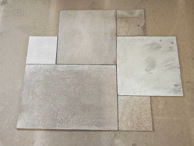 Coem borgogna mix avorio modulo mat tegel 6,99 m² - afbeelding 1 van  6