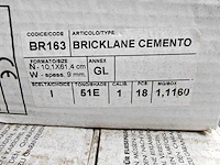 Coem bricklane cemento mat vloertegel 10,1x61,4 cm 25,86 m² - afbeelding 7 van  7