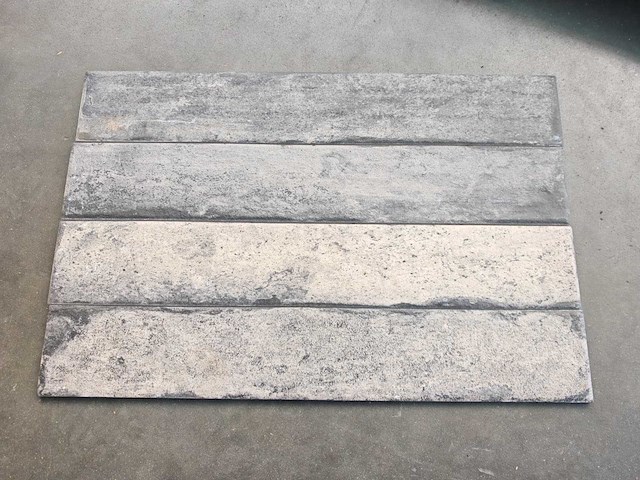 Coem bricklane nero mat vloertegel 10,1x61,4 cm 6,75 m² - afbeelding 1 van  7