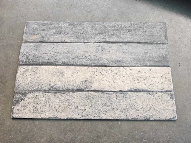 Coem bricklane nero mat vloertegel 10,1x61,4 cm 6,75 m² - afbeelding 1 van  7
