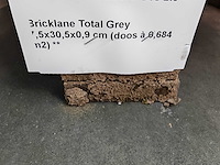 Coem bricklane total grey mat vloertegel 7,5x30,5 cm 4,78 m² - afbeelding 4 van  7