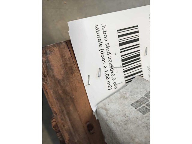 Coem lisboa mud mat 30x60 cm tegel 20,52 m² - afbeelding 3 van  4