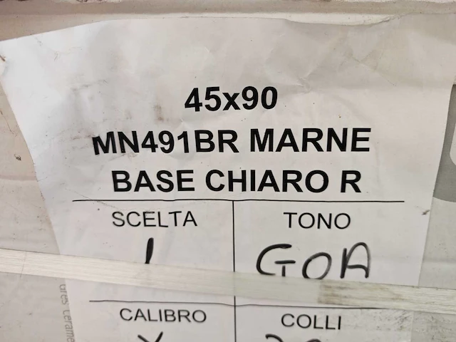 Coem marne chiaro mat vloertegel 45x90 cm 75,33 m² - afbeelding 6 van  7