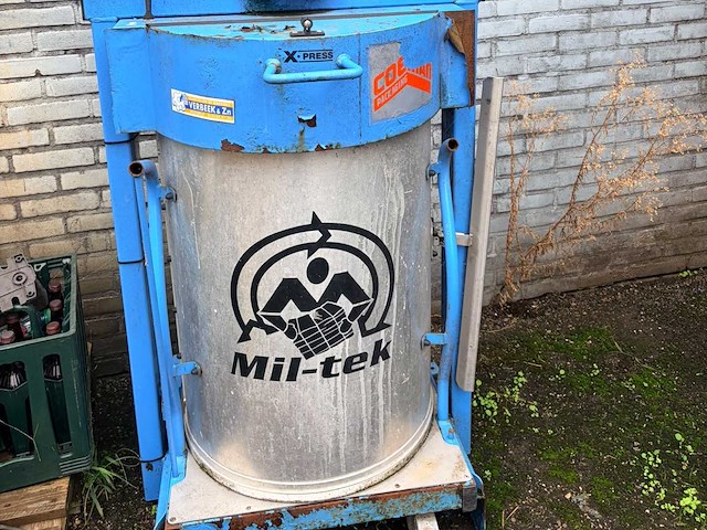 Coeman mil-tek afvalpers - afbeelding 2 van  4