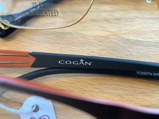 Cogan / yves cogan ddesigner montuur (10x) - afbeelding 6 van  7