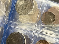 Coin album blauw met diverse munten - afbeelding 6 van  7