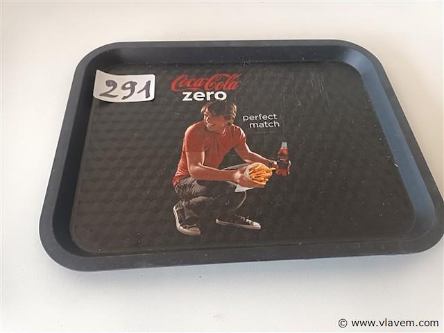 Cola zero dienblad pvc - afbeelding 1 van  3