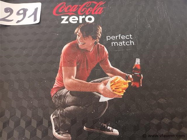 Cola zero dienblad pvc - afbeelding 2 van  3