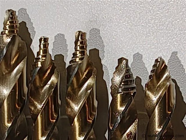 Colbalt borenset 19 delig - afbeelding 1 van  2