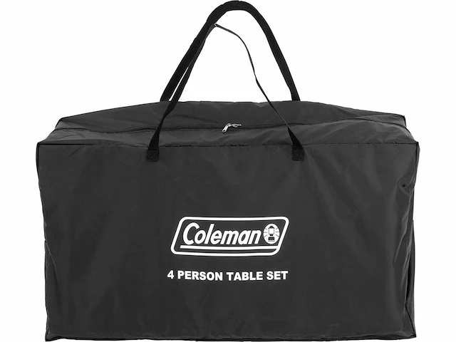 Coleman 4-persoons tafelset incl. tas & stoelen - afbeelding 6 van  7