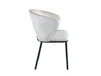 Colenis - elizabeth eetkamerstoel - set van 2 - taupe - chenille - afbeelding 3 van  3