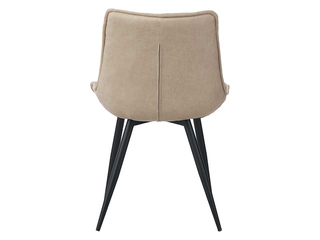 Colenis - manila eetkamerstoel - set van 6 - beige - microfiber stof- zonder armleuning - afbeelding 2 van  4