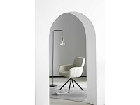 Colenis - marta eetkamerstoel - set van 4 - licht beige - linnen stof - industrieel - metalen poten - stoelen - draaibaar - 180° - afbeelding 3 van  4