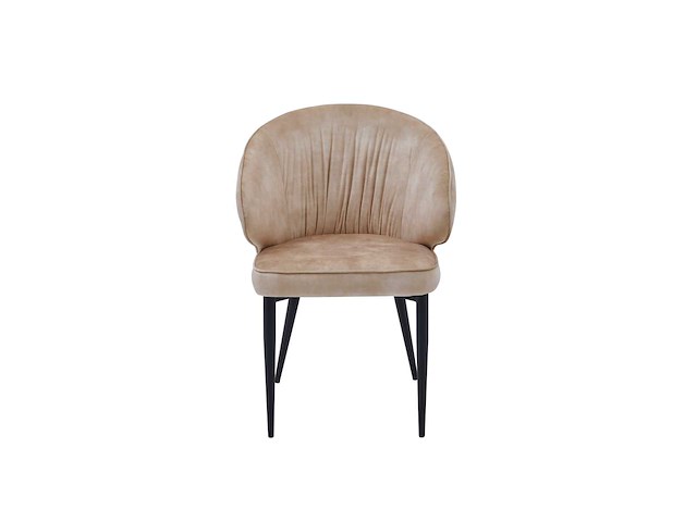 Colenis - ruby eetkamerstoel - set van 4 - beige - adoré velvet - design - afbeelding 1 van  1