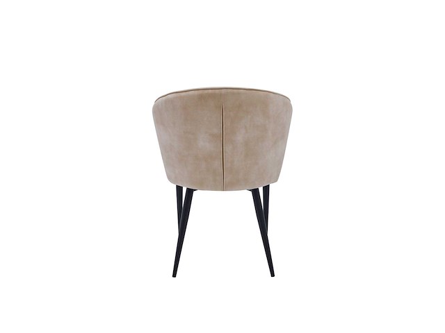 Colenis - ruby eetkamerstoel - set van 6 - beige - adoré velvet - design - afbeelding 4 van  4