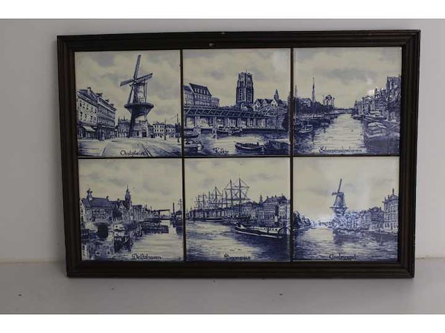 Collectie delfts blauwe beelden - afbeelding 3 van  9