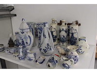 Collectie delfts blauwe beelden - afbeelding 6 van  9