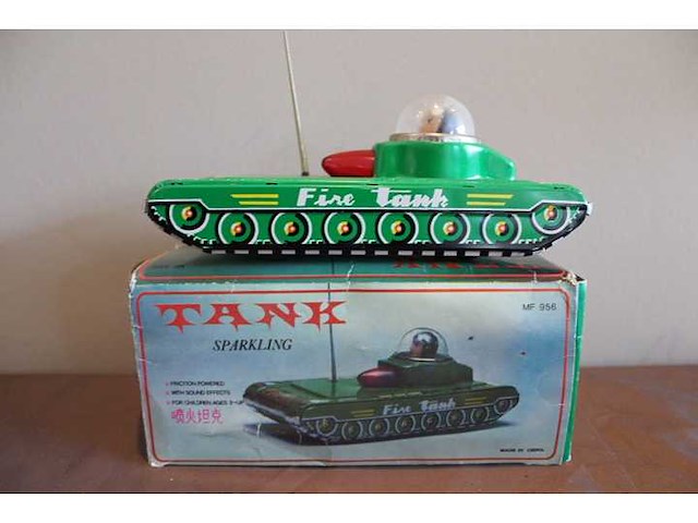 Collectie vintage blikken speelgoed - afbeelding 10 van  11