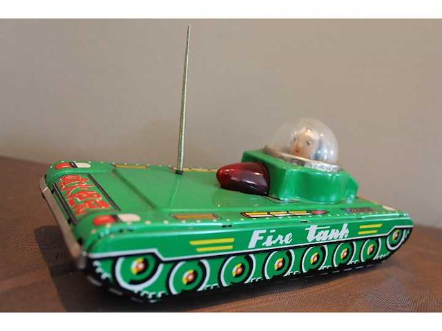 Collectie vintage blikken speelgoed - afbeelding 45 van  52