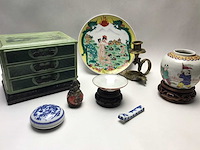 Collection chinese items (8x) - afbeelding 1 van  14