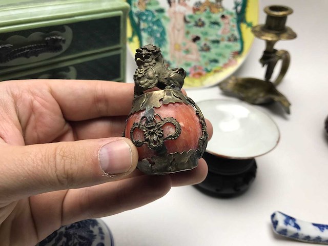 Collection chinese items (8x) - afbeelding 11 van  14